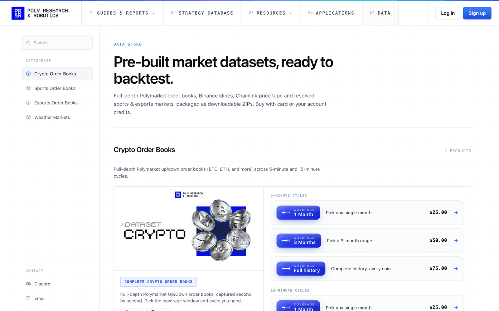 Complete Crypto Order Books screenshot 3