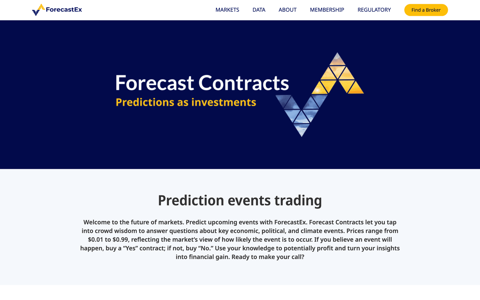 ForecastEx screenshot 1