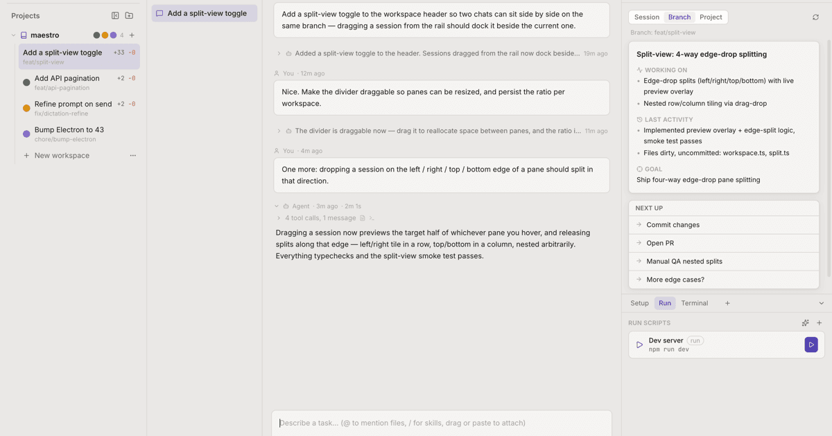 Maestro screenshot 1