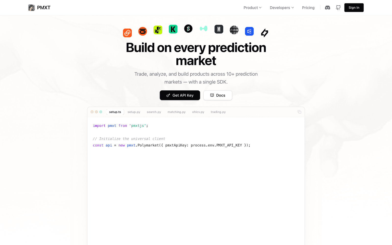 PMXT screenshot 1