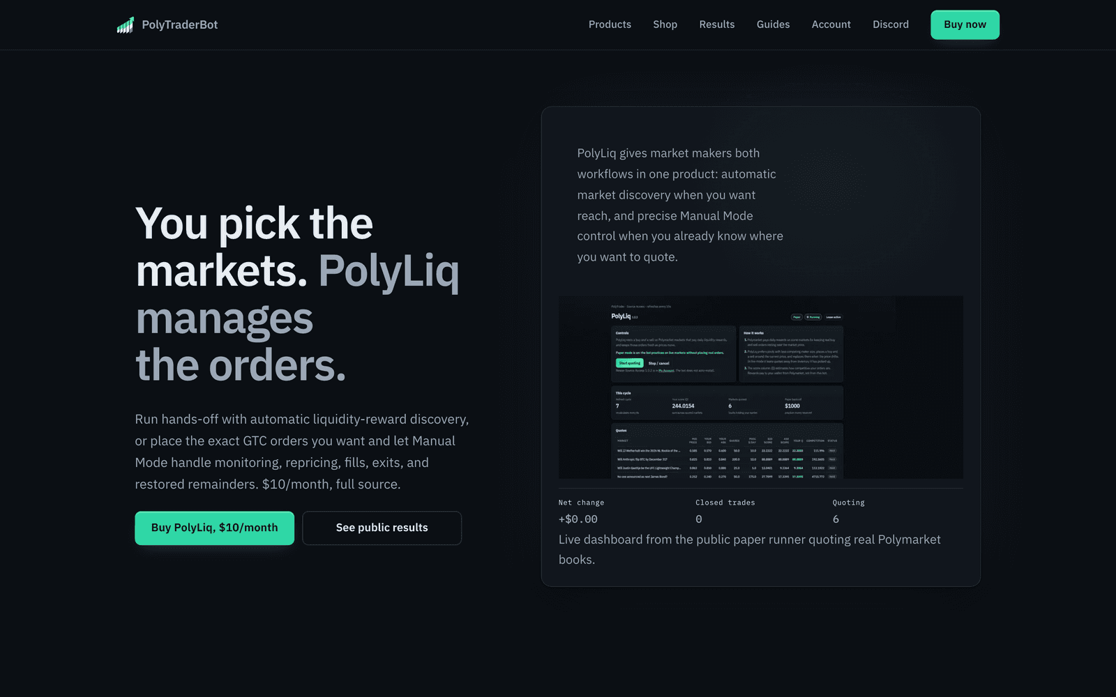 PolyLiq screenshot 2