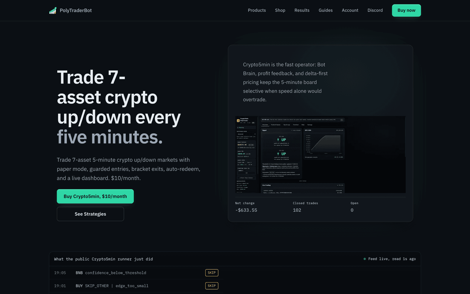 Crypto5min screenshot 2