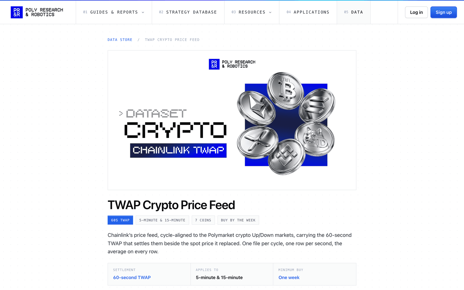 TWAP Crypto Price Feed screenshot 2